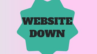 WEBSITE DOWN by MXQ PROJECT 2,964 views 3 years ago 2 minutes, 5 seconds