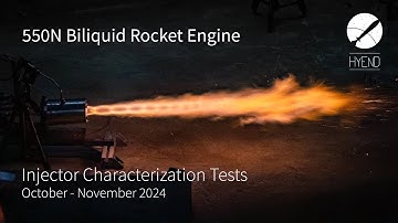 550N Biliquid Battleship Rocket Engine - Injector Characterization