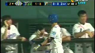 20120719 CPBL 鍾承佑三分全壘打