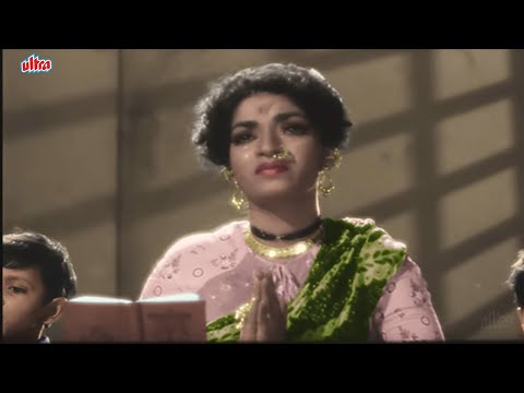 Original BW To COLOR Song - Ae Malik Tere Bande Hum Sad Song - Lata Mangeshkar