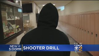 Springdale high school was the scene of an active shooter drill
friday, with students, teachers and dozens emergency teams took time
to prepare for th...