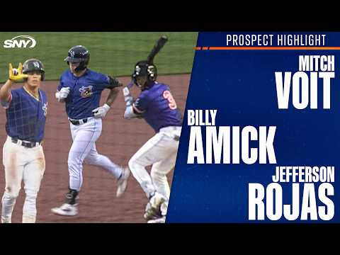 Mitch Voit, Billy Amick, Jefferson Rojas | Mets Prospect Highlights