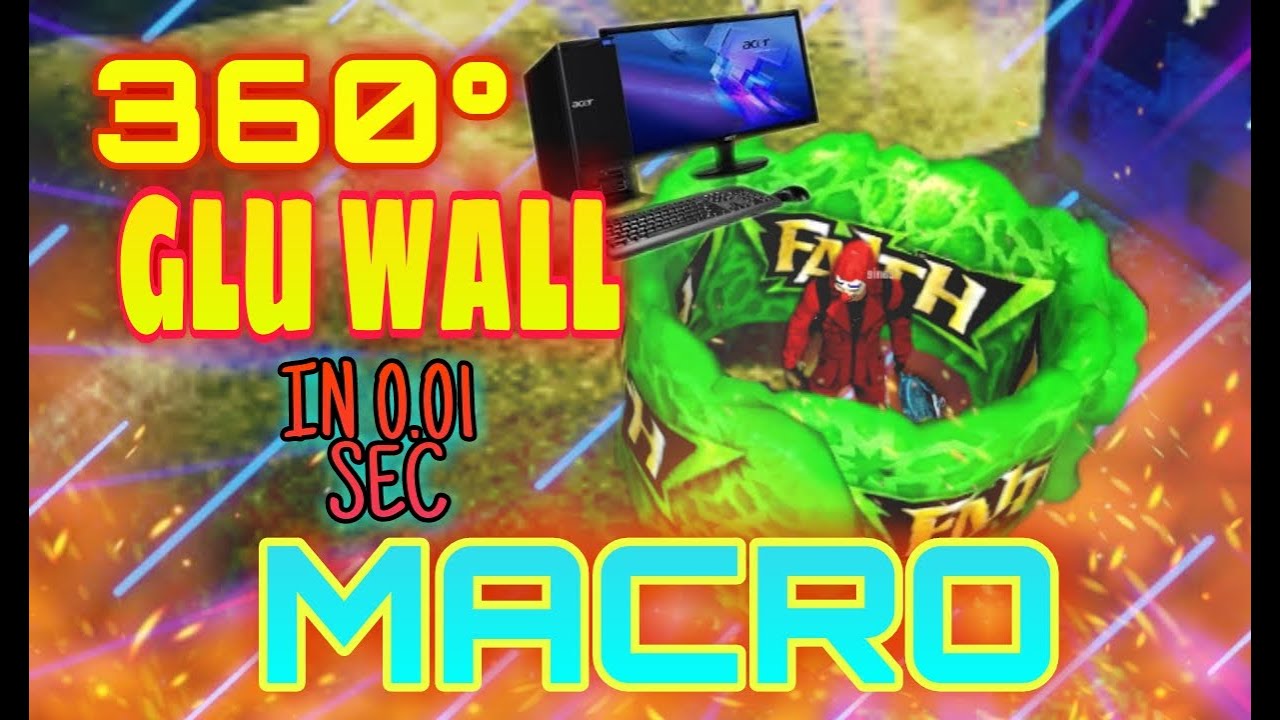 360° GLOO WALL MACRO FOR PC | FAST SIT UP GLOO WALL | BLUSTACK 5 NEW SCRIPT | NO BAN | KHADAS GAMING