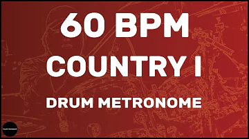Country I | Drum Metronome Loop | 60 BPM