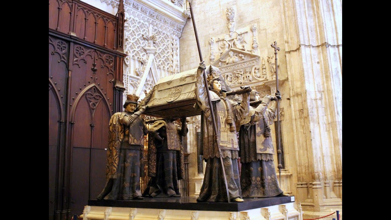 Catedral De Sevilla Por Dentro Y Mausoleo De Cristobal Colon Youtube