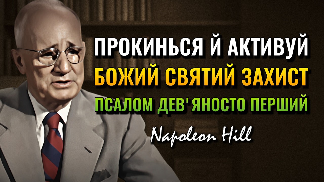 Слухай це відео одразу після пробудження й активуй Божий захист Псалмом 91 (Napoleon Hill)