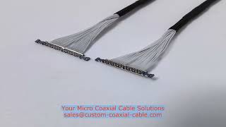 Advanced camera-link micro-coax sensor cable India custom length quote Custom Designs Available Supp