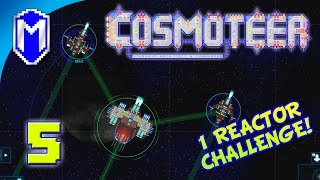 Cosmoteer - Fleet Of Ships - Lets Play Cosmoteer Mod 1 Reactor Challenge Gameplay Ep 5