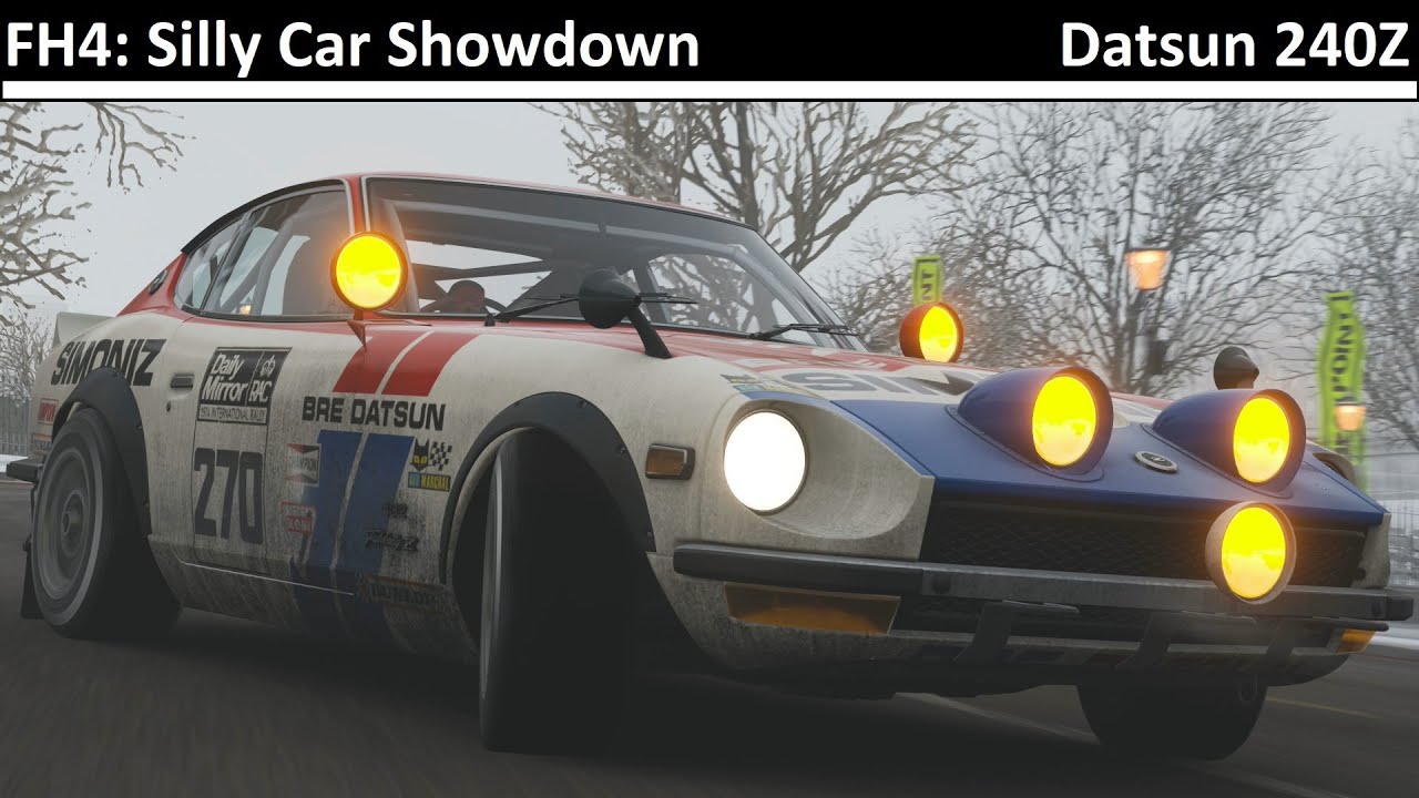 Silly Car Showdown Datsun 240Z Forza Horizon 4 YouTube