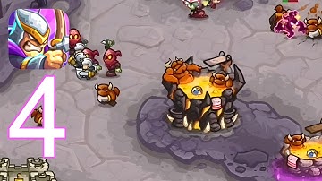 Kingdom Rush 5 : Alliance TD - Gameplay Walkthrough Part 4 - Demon Pit (Android-Ios)