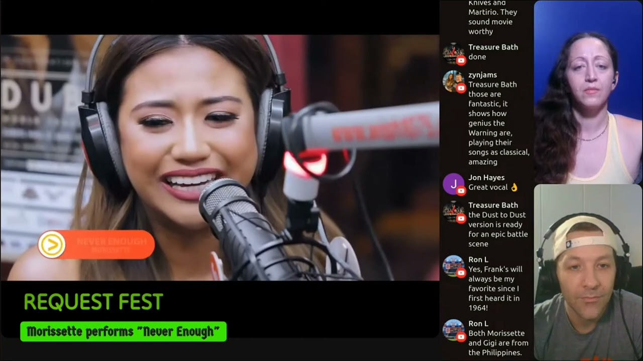 Our First Time Hearing  - Morissette  - Never Enough  (Reaction) Request Fest