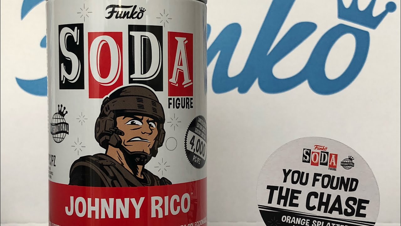 Starship Troopers Johnny Rico Funko Soda Chase