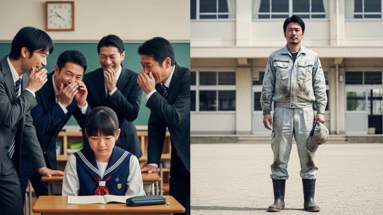 授業参観でボロ服の父を笑われた日、教室の空気が変わった0204