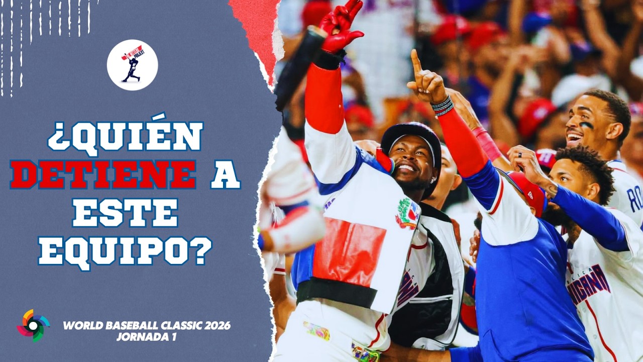 República Dominicana arranca el Clásico Mundial 2026… y nadie la frena