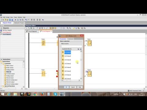 Flashing light with two timers - Siemens Logo tutorial