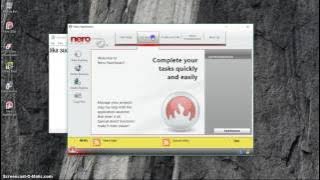 Cara Burn CD/DVD menggunakan software Nero