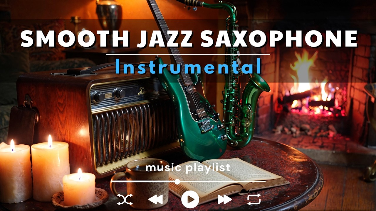 Smooth Jazz & Soul R&B – Saxophone & Guitar Chill Vibes for Work, Study & Relax