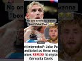 Seems like Jake Paul is having issues #jakepaul #boxing