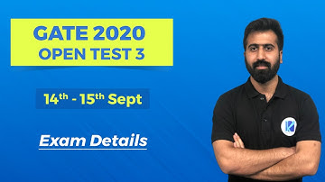 Free All India GATE 2020 Open Test | Exam Details & Syllabus