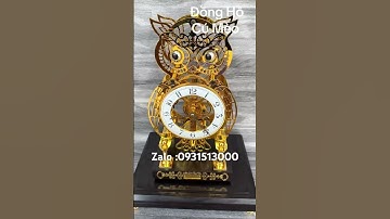 Đồng hồ chim cú mèo #đồcổcầnthơ #automobile #đồcổ