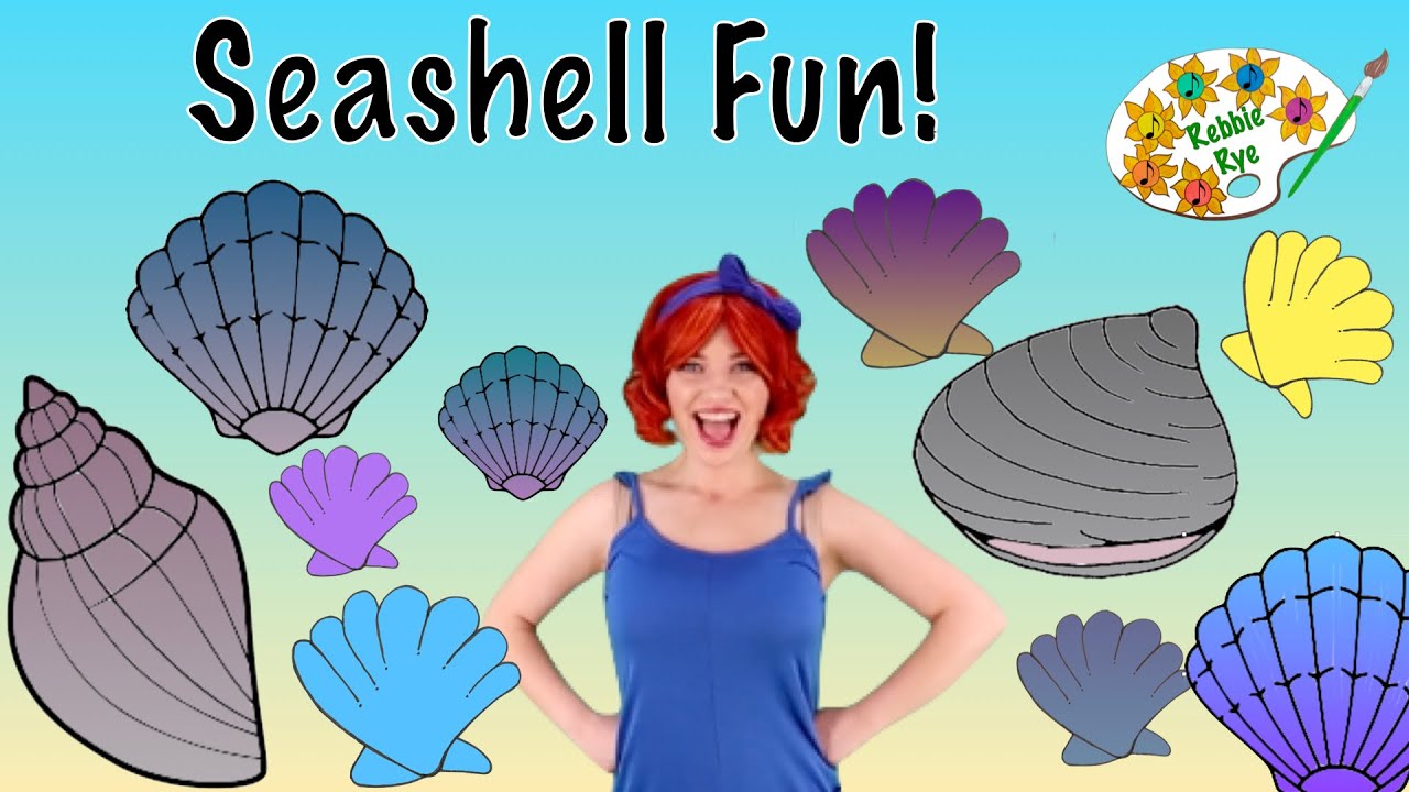 Rebbie Rye Rocks Seashell Fun by Rebbie Rye - YouTube