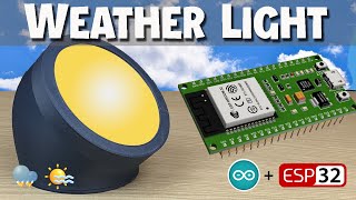 How to make WEATHER LAMP LED Forecast meteo by ESP32-WiFi and Arduino ide screenshot 4