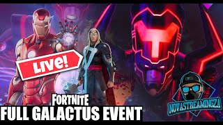 Fortnite Galactus Live event reaction!!!