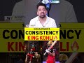 CONSISTENCY KING KOHLI 🔥 #viratkohli #kingkohli #consistency #rcbvskkr #ipl2026