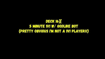 UT99 - 5 Min 1v1w/ Godlike Bot on Deck 16