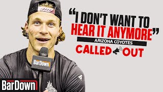 ARIZONA COYOTES PLAYERS CALL OUT THEIR TEAMMATES FOR FUN | FANTASY FOOTBALL EDITION
