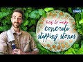 How to Make Concrete Stepping Stones /// Kids Projects for Mom (3 of 3)