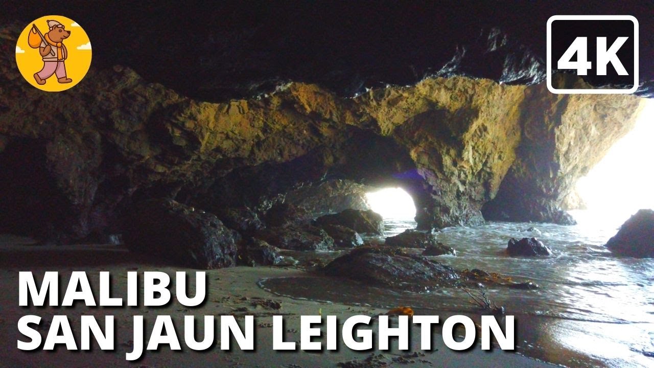 4K Malibu Playa San Juan Leighton Beach Walking Tour | Los Angeles | 🔊 Binaural Sound