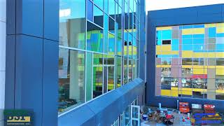 Thomas Holme Elementary School In Philadelphia, Pennsylvania - Flyover 72 102425