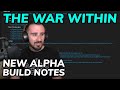 New war within alpha build human racial  many class changes