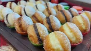 1 MASSA BÁSICA 3 SABORES DE MINI SONHOS PARA FESTA! Como ASSAR ou FRITAR, CONGELAR e DESCONGELAR