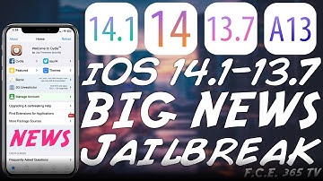 iOS 14.1 / 14.0 / 13.7 IMPORTANT JAILBREAK NEWS: CheckRa1n A10 + FreeTheSandBox JB (A12 / A13 Too)