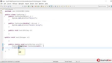 Java Tricky Program 17 - Constructor overloading and NULL