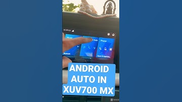 ANDROID AUTO IN XUV700 MX VARIANT #xuv700 #bgmi #trending #funny #ksi #car #xuv700mx #edit #shorts