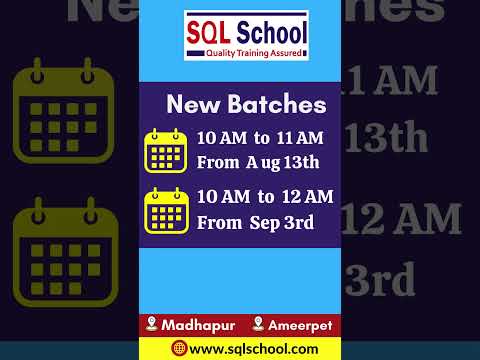 SQL DBA I