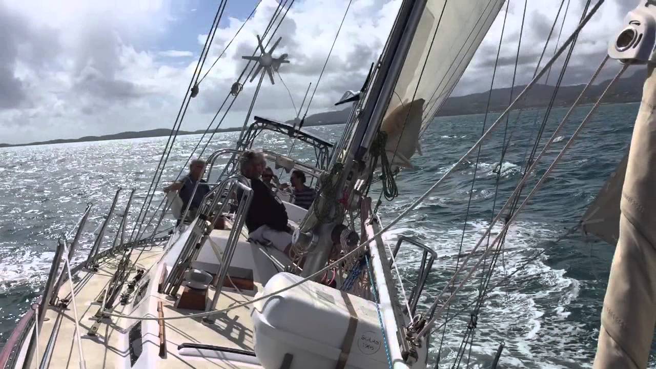 Fantastic Demo Sail Aboard Que Sera Sera YouTube