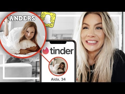 Catfishar killar på TINDER med SNAPCHAT-filtret