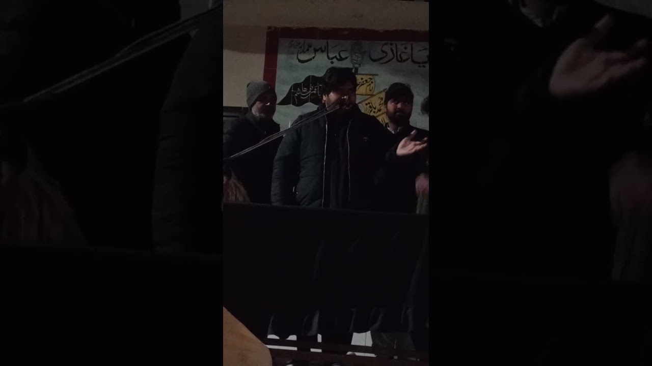 Zakir Shahzad ul hassan jaffri 25 Rajab 