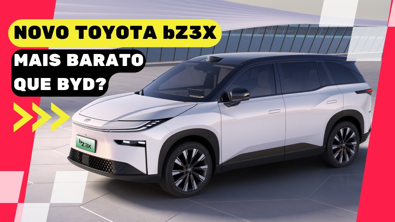 SUV Elétrico da Toyota CHEGA para BATER de FRENTE com a BYD! 💥⚡
