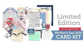 For All Moms Mother's Day 2019: Simon Says Stamp Limited Edition Card Kit Reveal and Inspiration