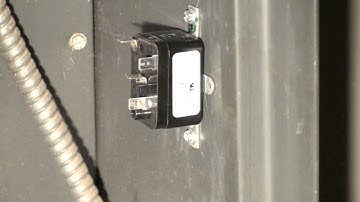 Isolation relay for the oil furnace