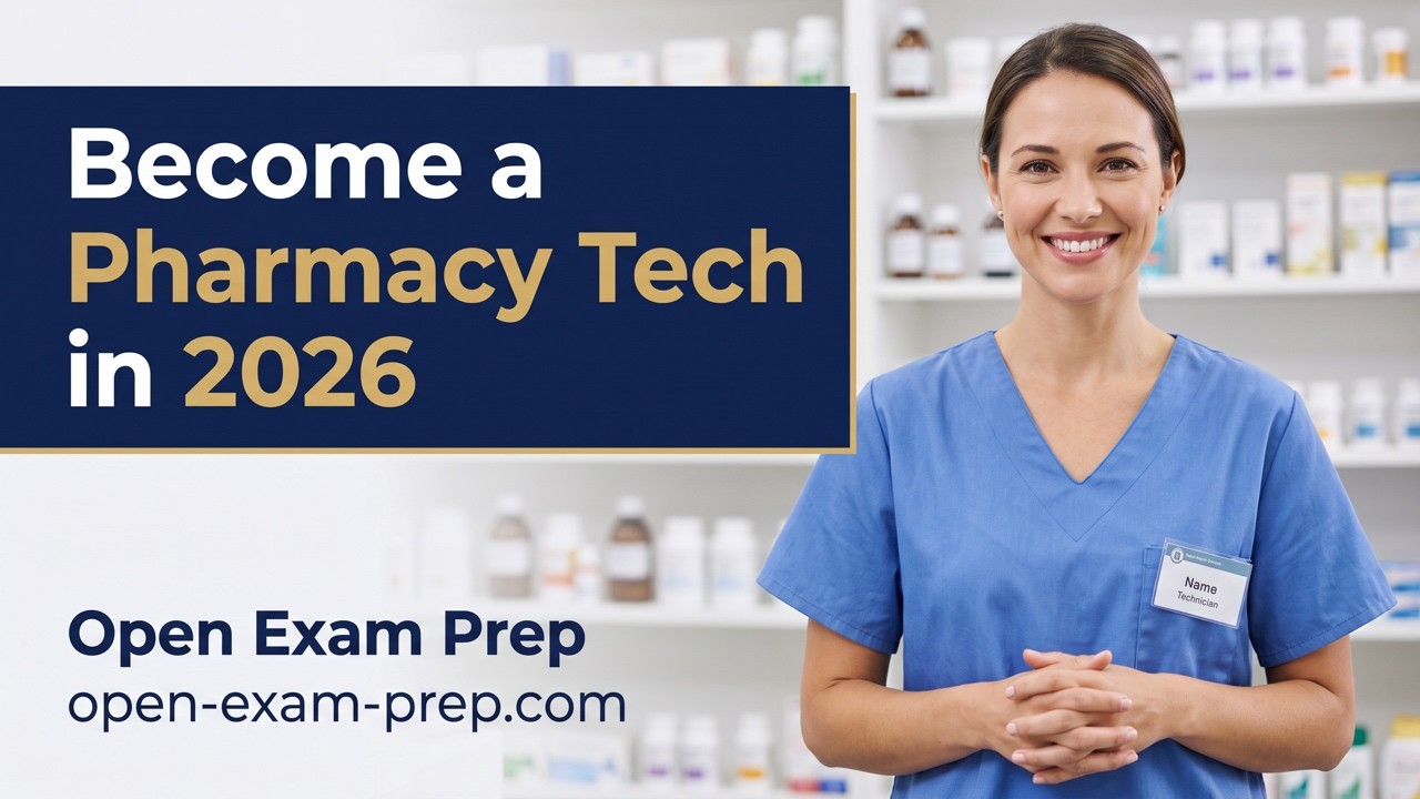 How to Become a Pharmacy Tech in 2026 | PTCE vs ExCPT Exam Guide - YouTube