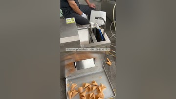 Automatic Egg Roll Processing Wafer Stick Roll Making Sugar Ice Cream Cone Maker baking machine
