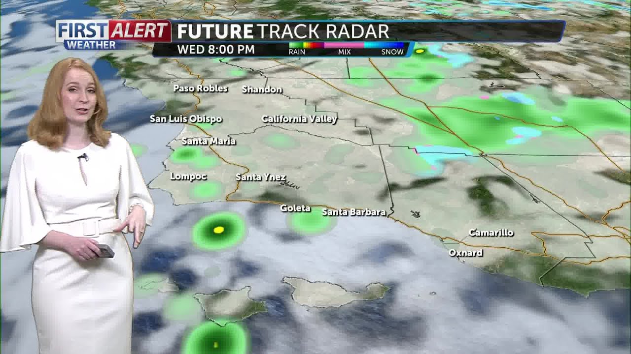 Rain and cooler temperatures will return on Wednesday - YouTube