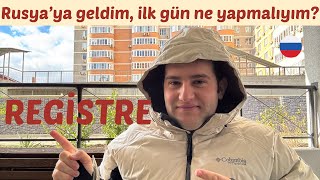 Rusyaya Geldiğinizde Yapmanız Gereken En Önemli Iş  Registre