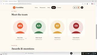 FreshBite - Online Food Ordering Website | Web Development Internship | HTML CSS JavaScript